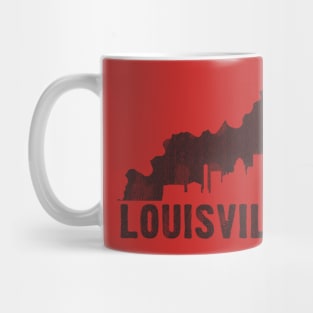 Louisville Kentucky Skyline Mug